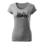 bmw s1000r damske tricko tmavosiva