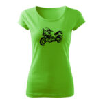 bmw r1200rs damske tricko jablkovozelena