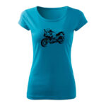 bmw r1200rs damske tricko tyrkysova