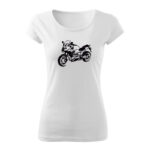 bmw r1200rs damske tricko biela