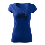 bmw r ninet damske tricko kralovska modra