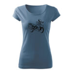 bmw k1600gt damske tricko denim