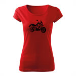 honda nc750 damske tricko cervena