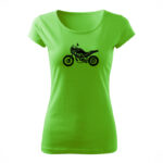 honda transalp damske tricko jablkovozelena