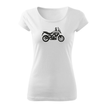 honda cb500x damske tricko biela