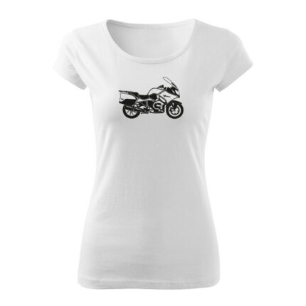 bmw r1200 rt damske tricko biela