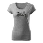 bmw r1200s damske tricko tmavosiva