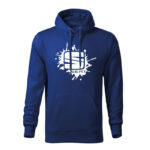 seat splash panska mikina biela kralovska modra