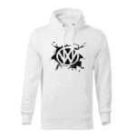 volkswagen logo splash panska mikina biela