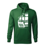 volkswagen golf mk5 gti half panska mikina 1 tmavozelena