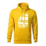 volkswagen golf mk5 gti half panska mikina 1 zlta