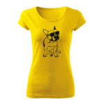 bouledogue ray ban damske tricko zlta