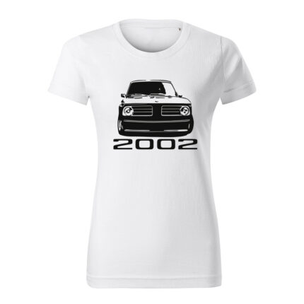 bmw 2002 damske tricko cierna biela