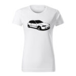 honda civic 5g hatch damske tricko cierna biela