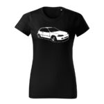 honda civic 5g hatch damske tricko biela cierna