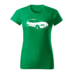 honda civic 5g hatch damske tricko biela travova zelena