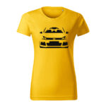 volkswagen golf mk7 damske tricko cierna zlta