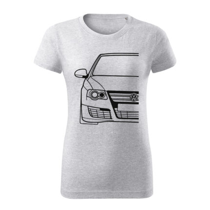 volkswagen passat b6 damske tricko cierna bledosiva
