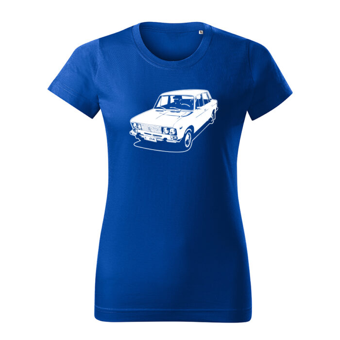 lada 1600 damske tricko biela kralovska modra