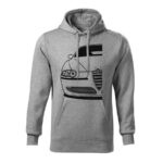 alfa romeo 147 panska mikina 1 tmavosiva