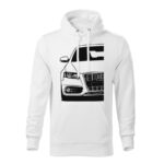 audi s b8 panska mikina 1 biela