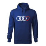 audi lover panska mikina 2 kralovska modra