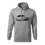 audi a1 panska mikina 1 tmavosiva