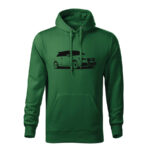 audi a1 panska mikina 1 tmavozelena