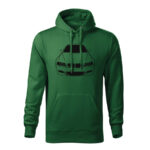 bmw e46 m3 panska mikina 1 tmavozelena