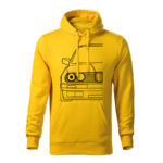 bmw e30 panska mikina 2 zlta