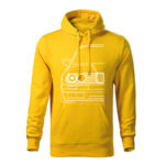 bmw e30 panska mikina 1 zlta