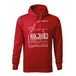 bmw e30 panska mikina 1 cervena