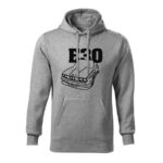 bmw e30 line panska mikina 2 tmavosiva