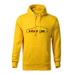 i love my e90 panska mikina 1 zlta