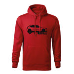 honda civic 6g vtec panska mikina 1 cervena