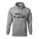 honda civic 7g 5 dverova panska mikina 1 tmavosiva