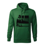 honda accord cu2 panska mikina 2 tmavozelena