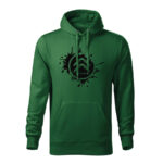 citroen splash panska mikina 2 tmavozelena