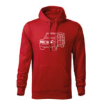 mercedes g class panska mikina 2 cervena