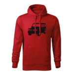 mercedes g class panska mikina 1 cervena