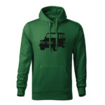 mercedes g class panska mikina 1 tmavozelena