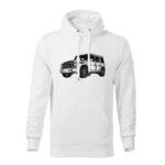 mercedes g klasse panska mikina 1 biela