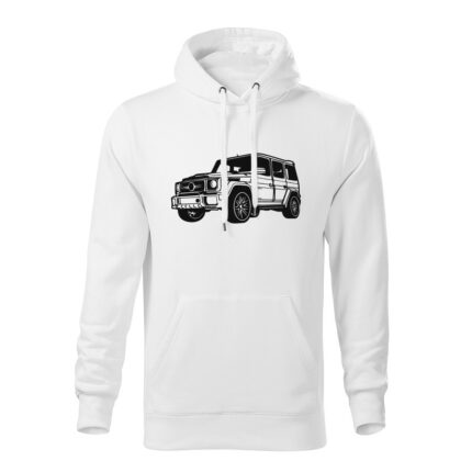 mercedes g klasse panska mikina 1 biela