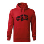 mercedes g klasse panska mikina 1 cervena