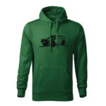 nissan patrol panska mikina 1 tmavozelena