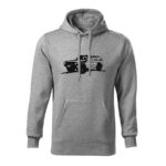 nissan patrol panska mikina 1 tmavosiva