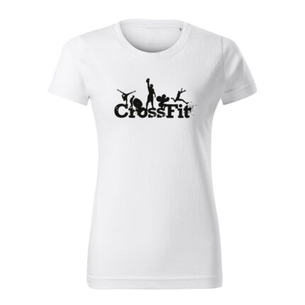 crossfit 1 damske tricko 1 biela