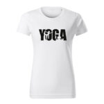 yoga damske tricko 1 biela