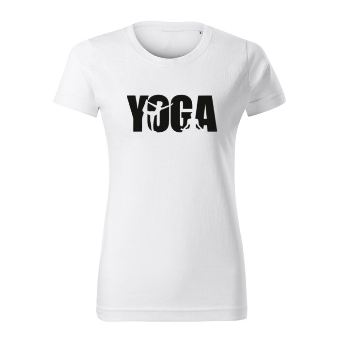 yoga damske tricko 1 biela