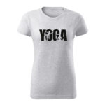 yoga damske tricko 1 bledosiva